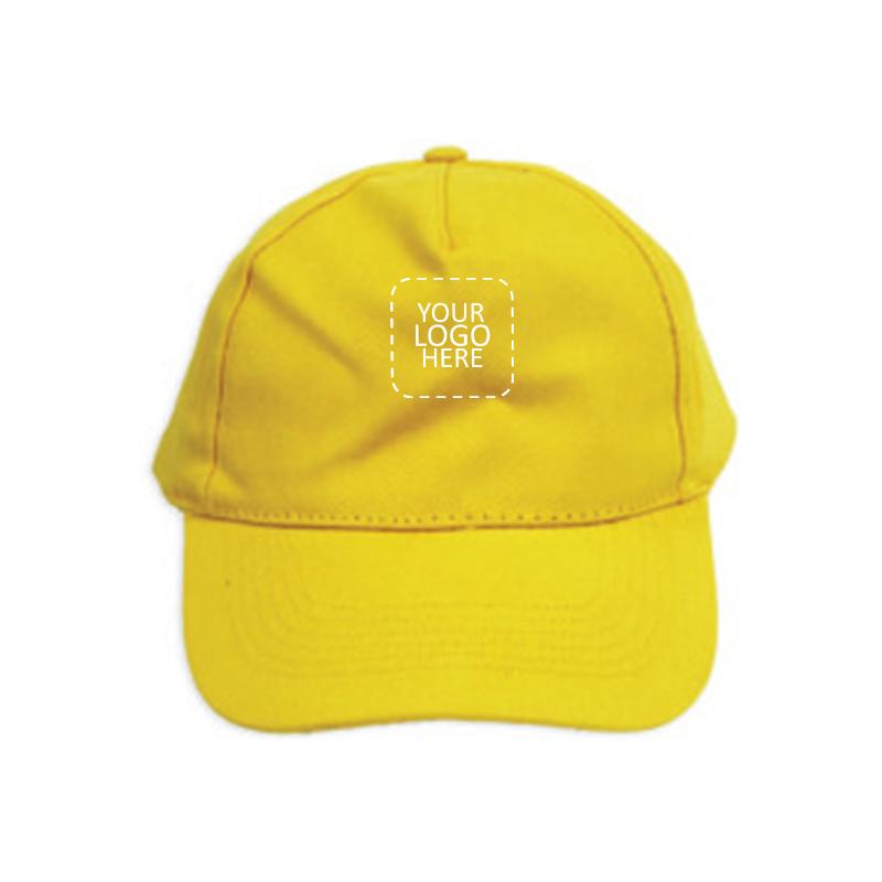 Brush Cotton Cap - Yellow Color